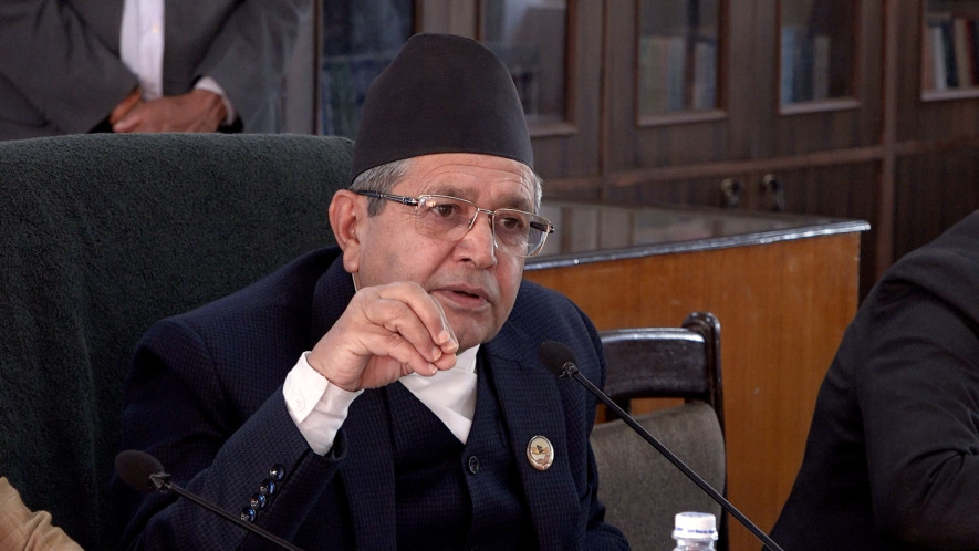 संघीय संसद् भवनको निर्माणबारे सभामुखको चासो -आगामी संसद अधिवेशन नयाँ भवनबाट संचालन गर्ने गरी काम गर्न निर्देशन 